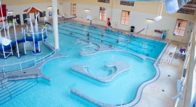 Overview of Indoor Municipal Pool